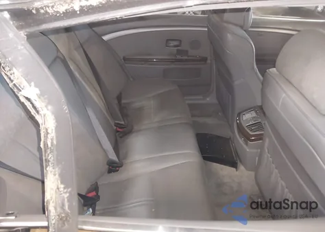 2002 BMW 745I из США, поврежденный, VIN WBAGL63402DP52555